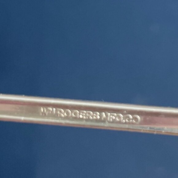 Wm Rogers Original Rogers Iced Tea Spoons Priscilla Lady Ann Pattern Silverplate - Picture 4 of 9